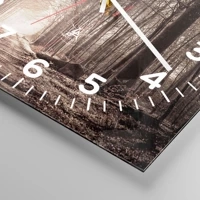 Clock face with numbers