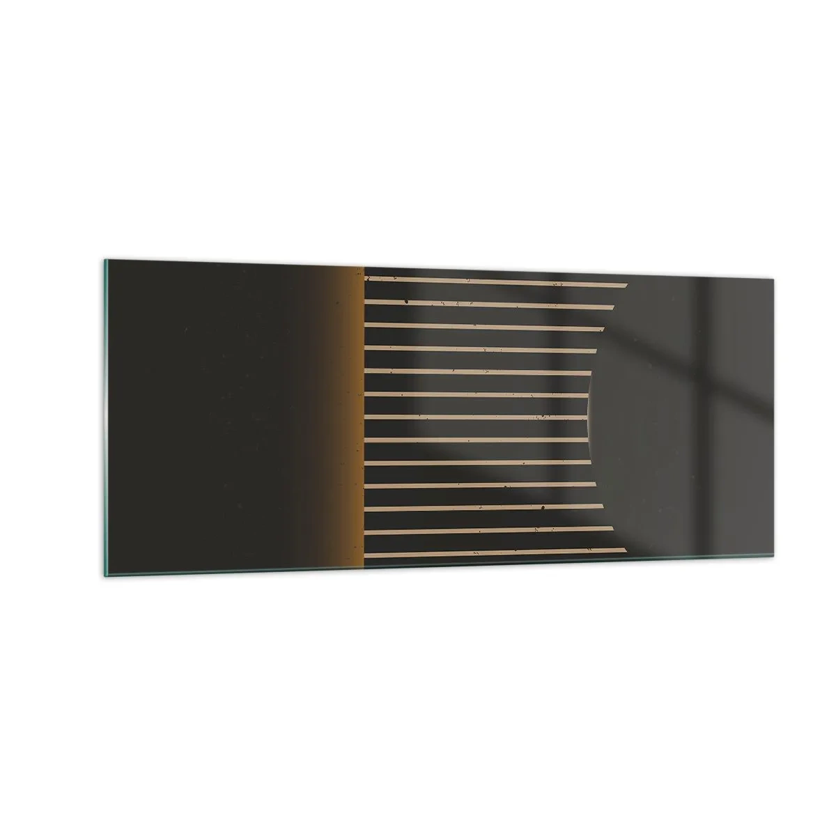 Glass picture - Investigating Darkness - 100x40 cm