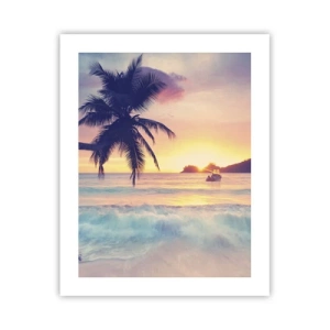 Poster - Evening in a Bay - 40x50 cm