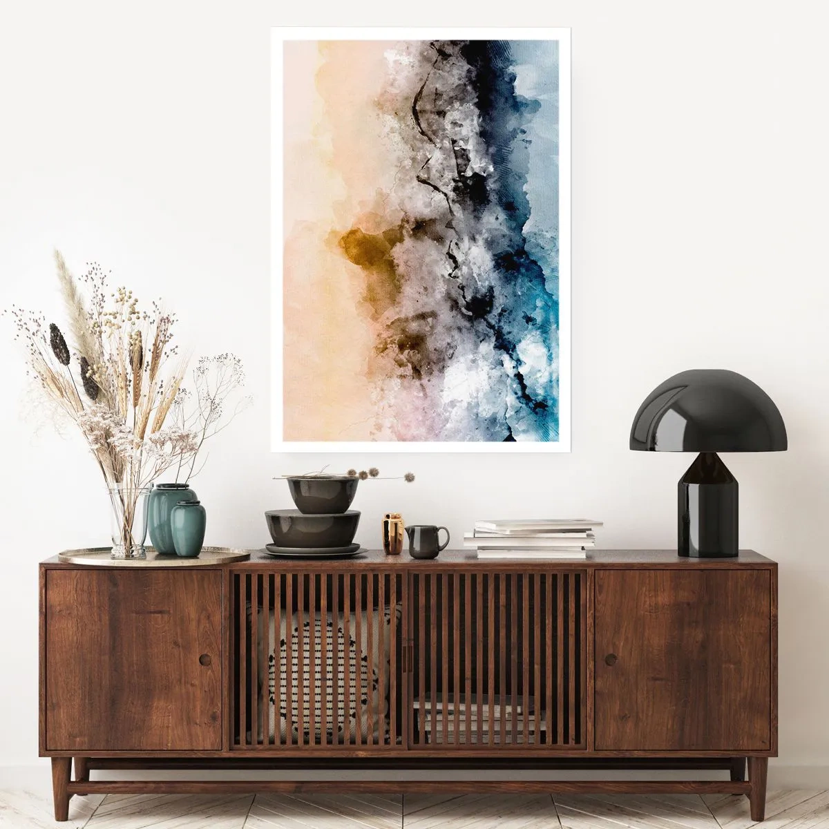 Poster - Drowned in Fog - 70x100 cm