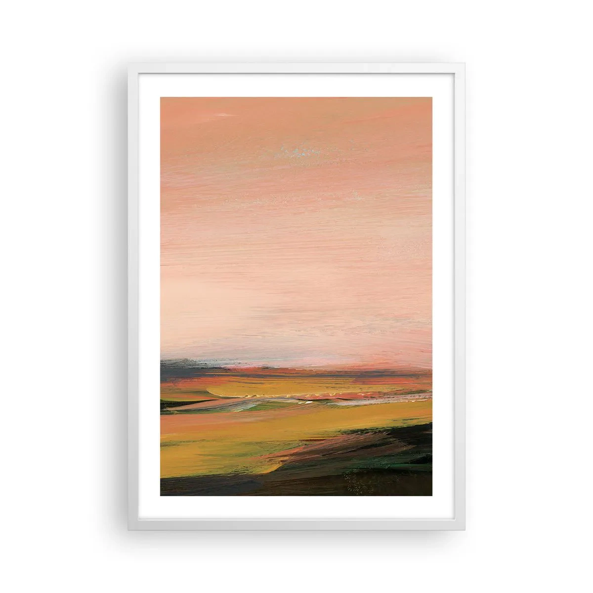 Poster in white frmae - In Pink Tones - 50x70 cm
