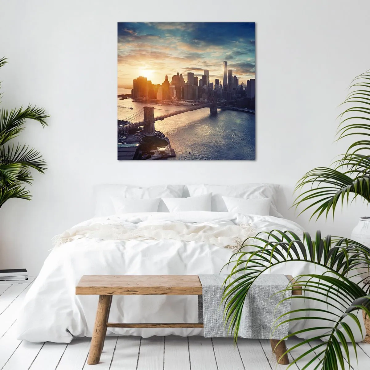 Canvas picture - Monument to the Culture of the West - 50x50 cm