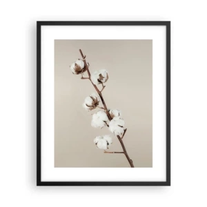 Poster in black frame - At the Heart of Softness - 40x50 cm