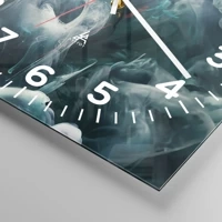 Clock face with numbers