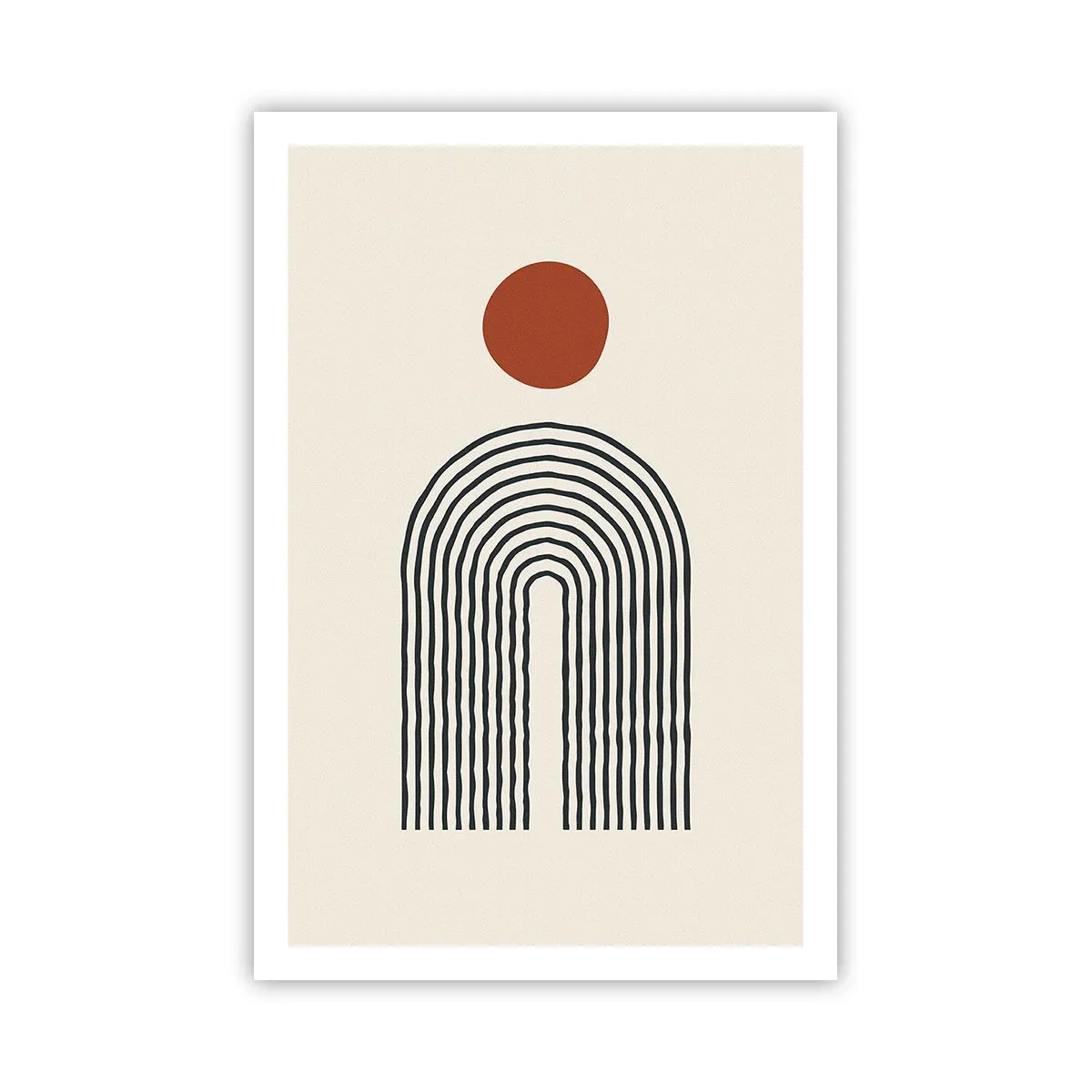 Poster - Magnetism of Shapes and Colours - 61x91 cm