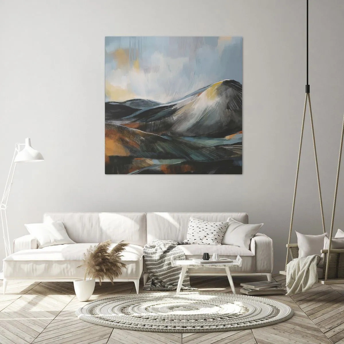 Canvas picture - Raw and Beautiful - 60x60 cm