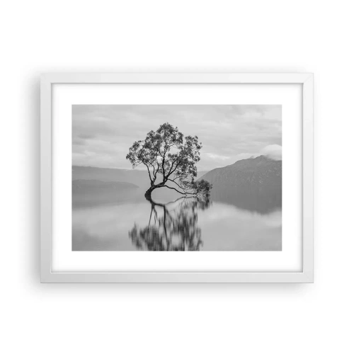 Poster in white frmae - There Is Such Country - 40x30 cm