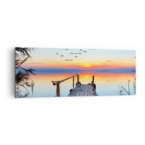 Canvas picture - Time to Come Back… - 140x50 cm