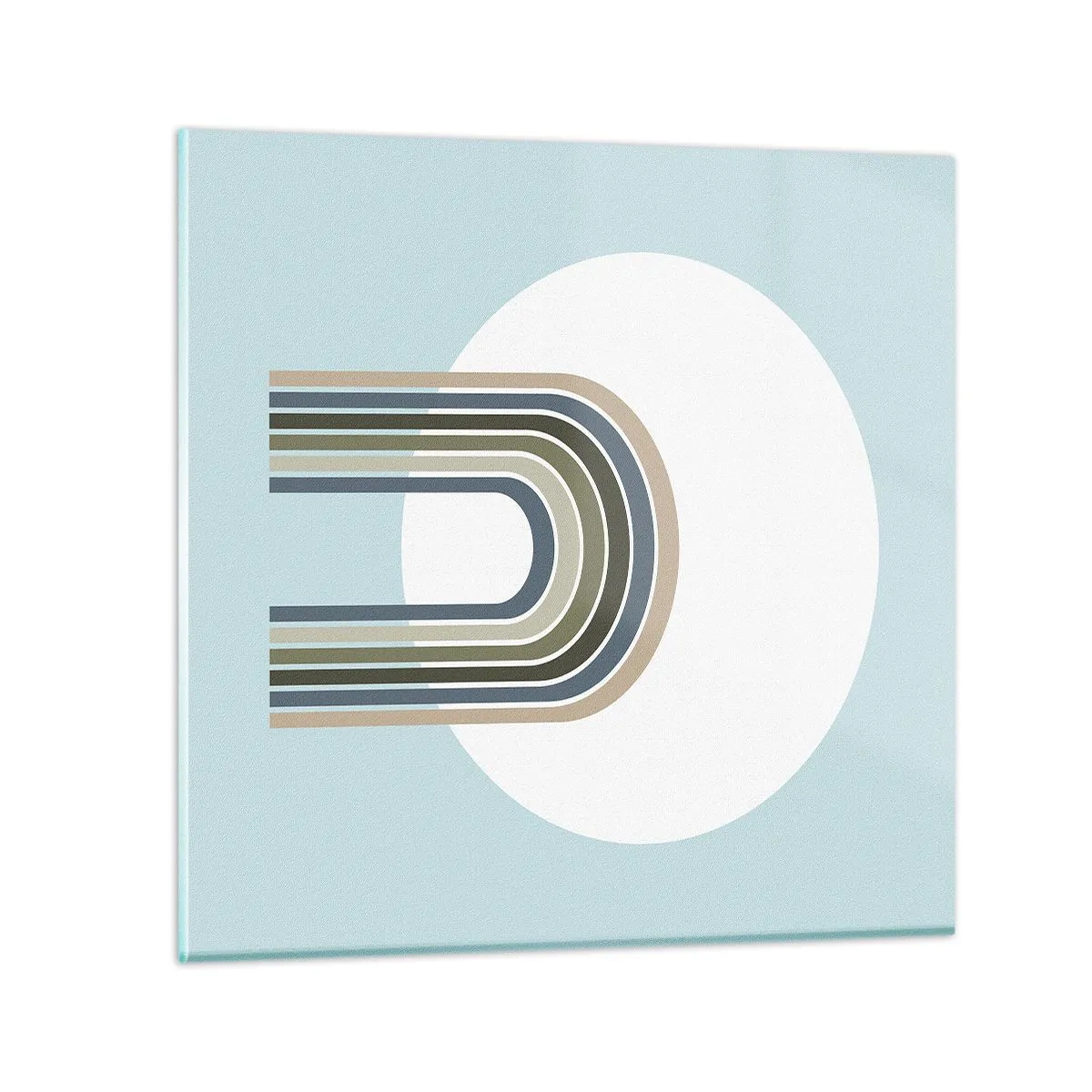 Glass picture - Irresistible Attraction - 40x40 cm