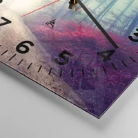Clock face with numbers