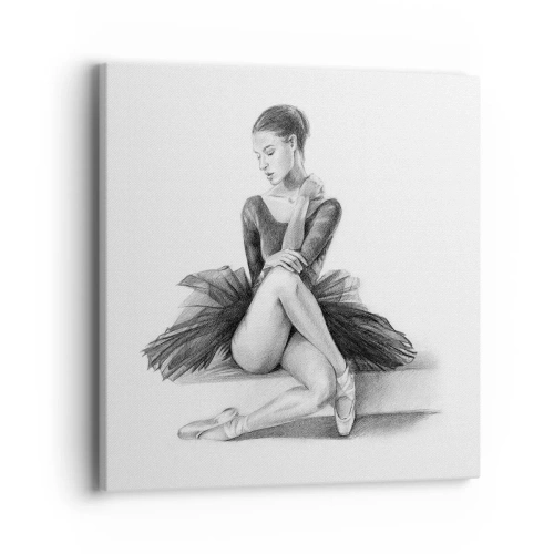 Canvas picture - Enchanted by a Dance - 40x40 cm