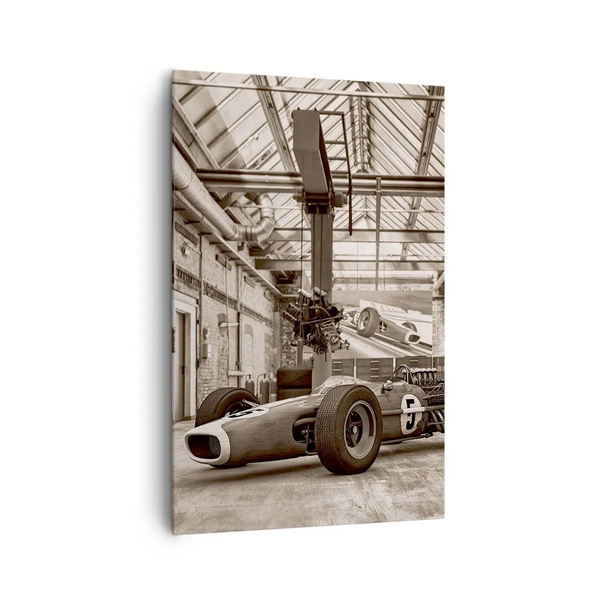 Canvas picture - Rest of the Winner - 80x120 cm