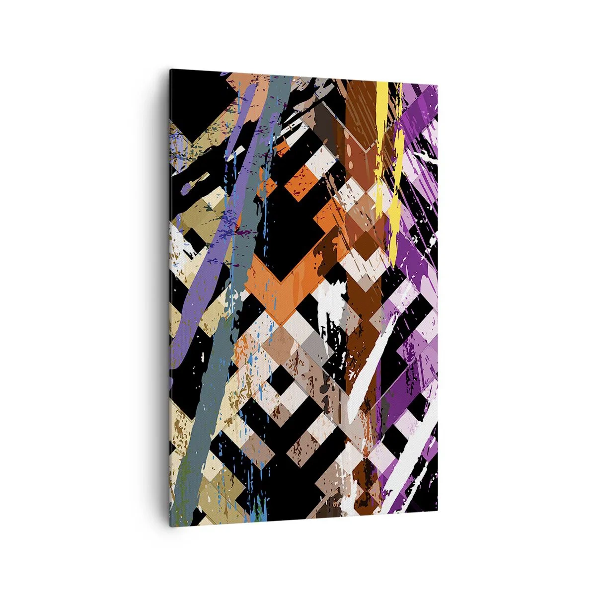 Canvas picture - Squared - 80x120 cm