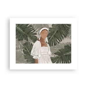 Poster - Exotic Portrait - 40x30 cm