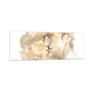 Glass picture - The Missing Half? - 90x30 cm