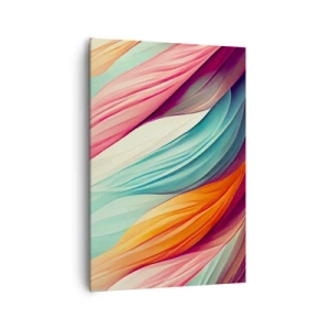 Canvas picture - Rainbow Knot - 70x100 cm