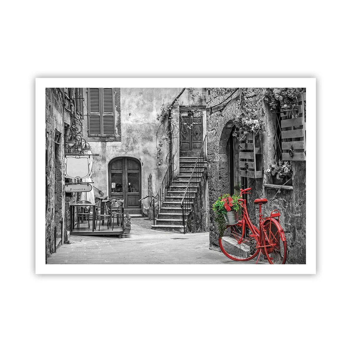 Poster - Tuscan Alley - 100x70 cm