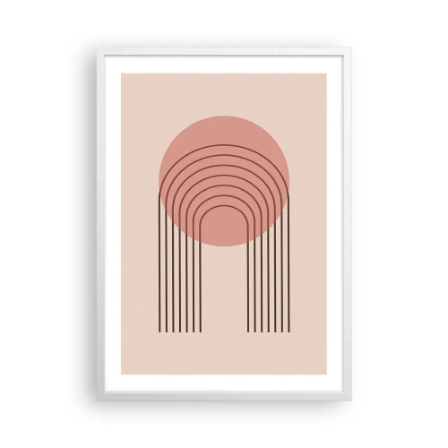 Poster in white frmae - Irresistible Attraction - 50x70 cm