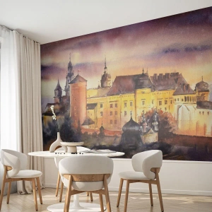 Self-Adhesive Photo Wallpaper Deluxe Sticker - History and Fairytale - Lock, Classic, Architecture - 450x315 cm
