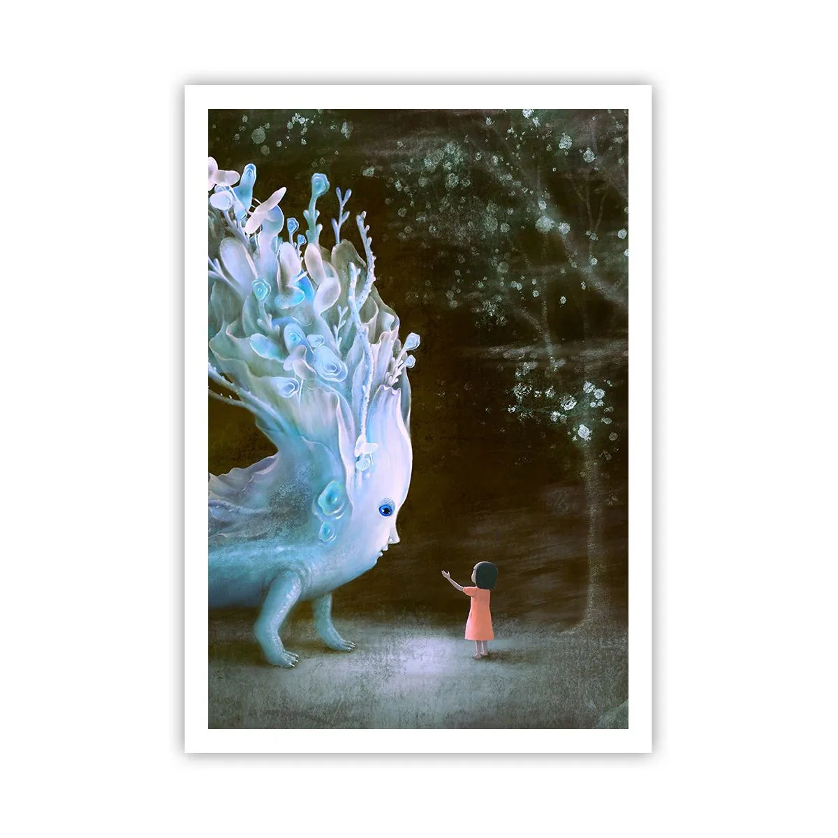 Poster - Fantastic Encounter - 70x100 cm