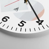 Clock face with numbers