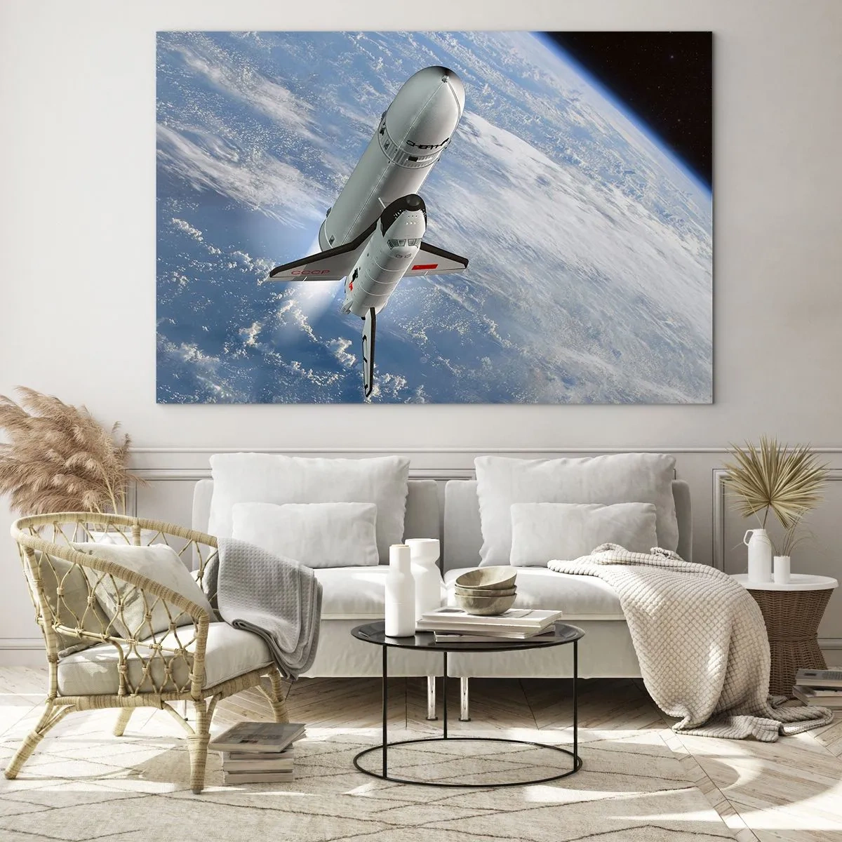 Glass picture - Space Ascension - 120x80 cm