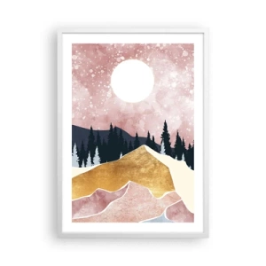 Poster in white frmae - Night Guard - 50x70 cm