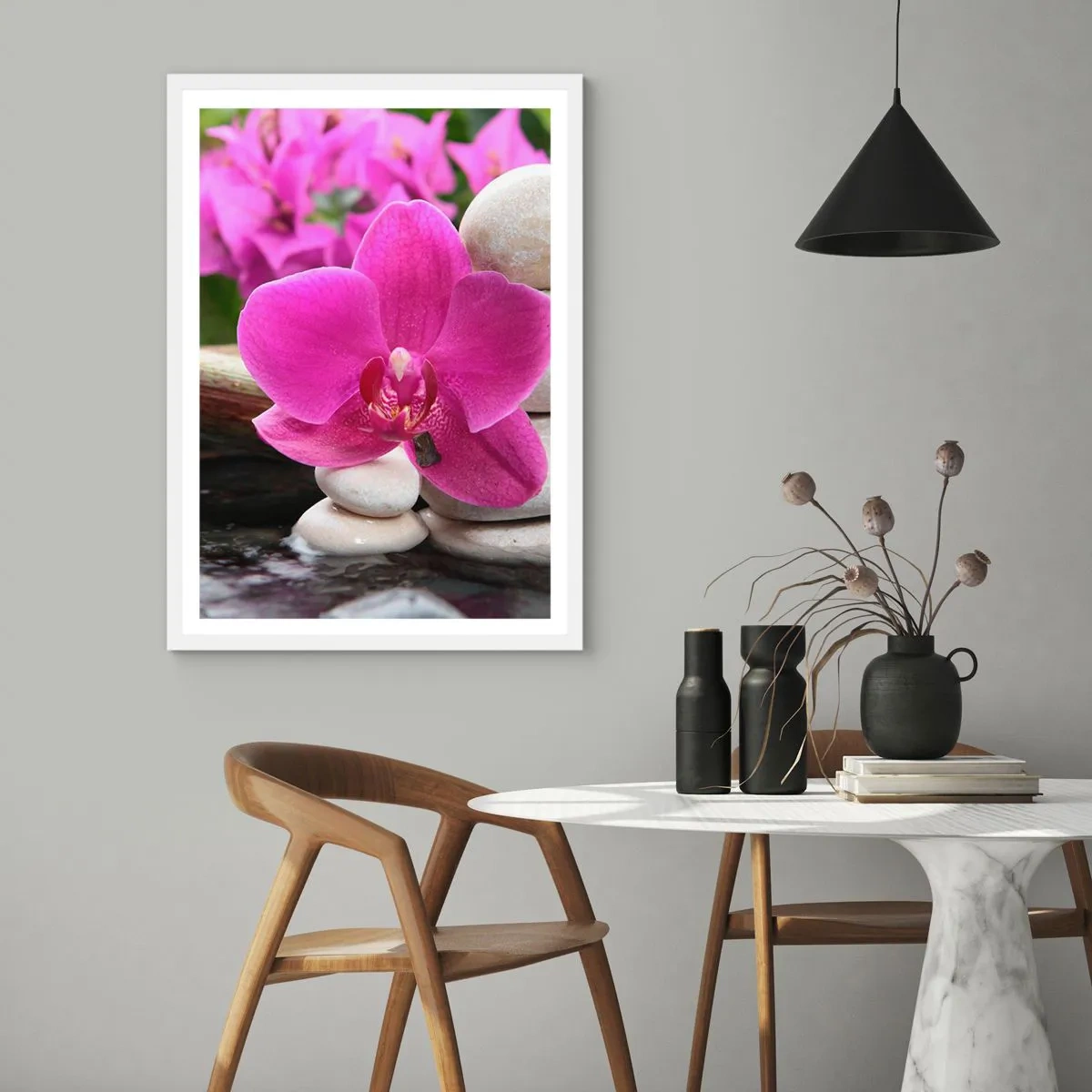 Poster in white frmae - You Are Already Resting - 50x70 cm