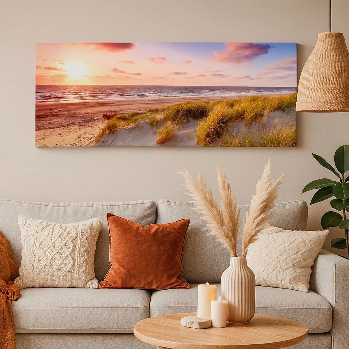 Canvas picture - Air Smells of Summer - 100x40 cm