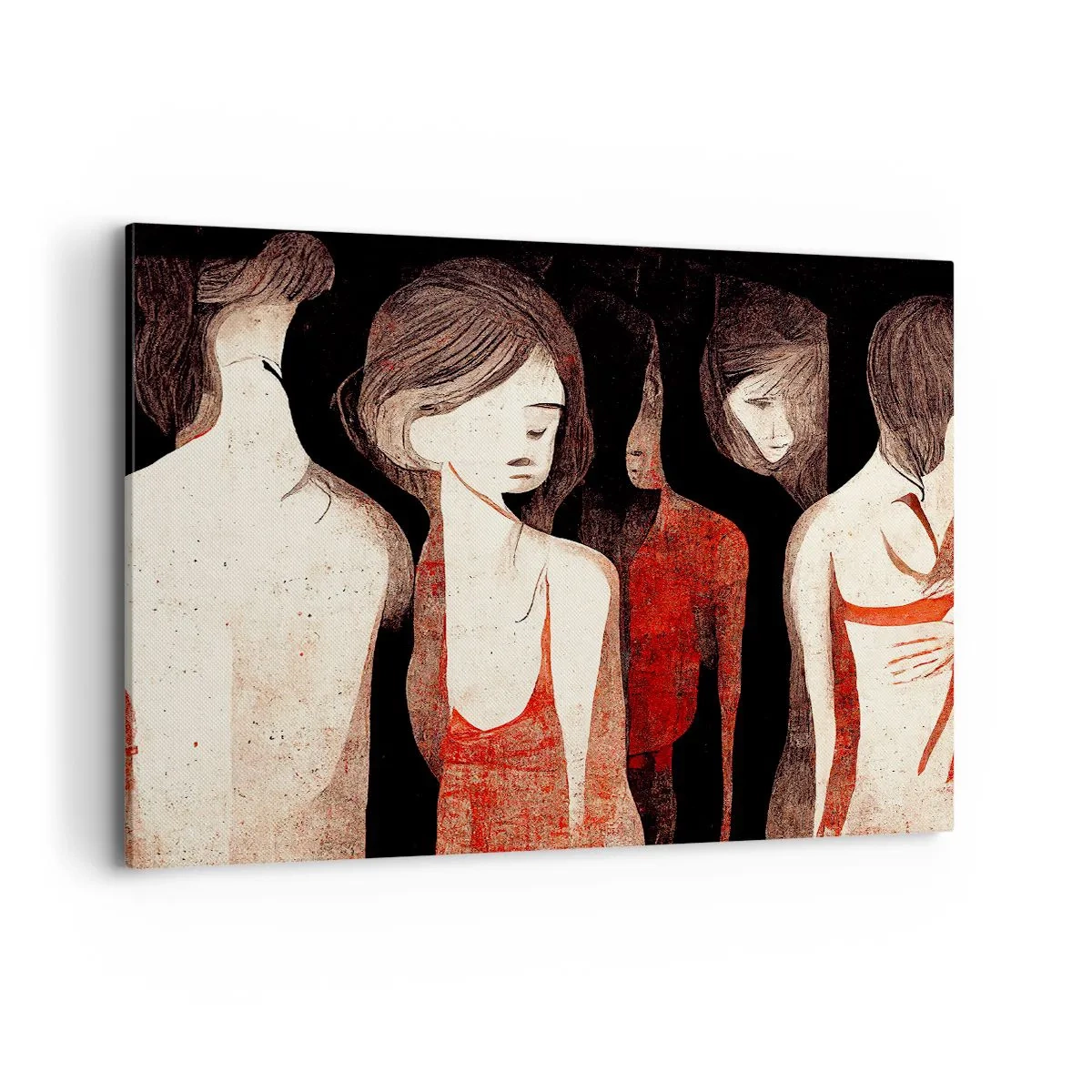 Canvas picture - Madonnas from Darkness - 100x70 cm