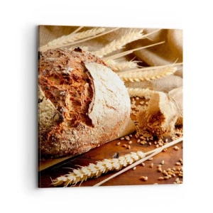 Canvas picture - Tasty, Fragrant, Crunchy - 70x70 cm