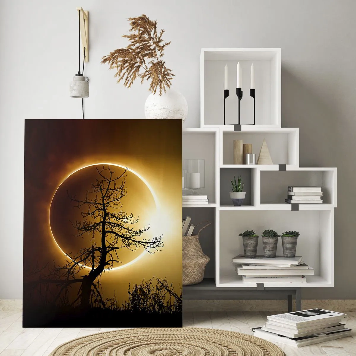 Glass picture - Total Eclipse - 70x100 cm