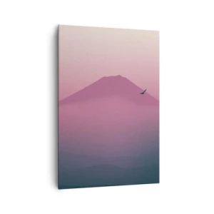 Canvas picture - Wanderers above Clouds - 70x100 cm