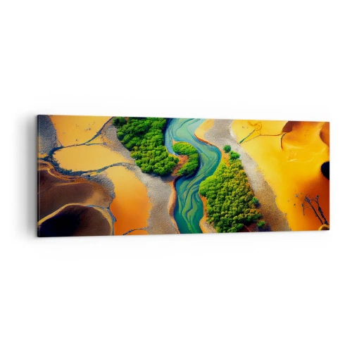 Canvas picture - Life-giving River - 140x50 cm