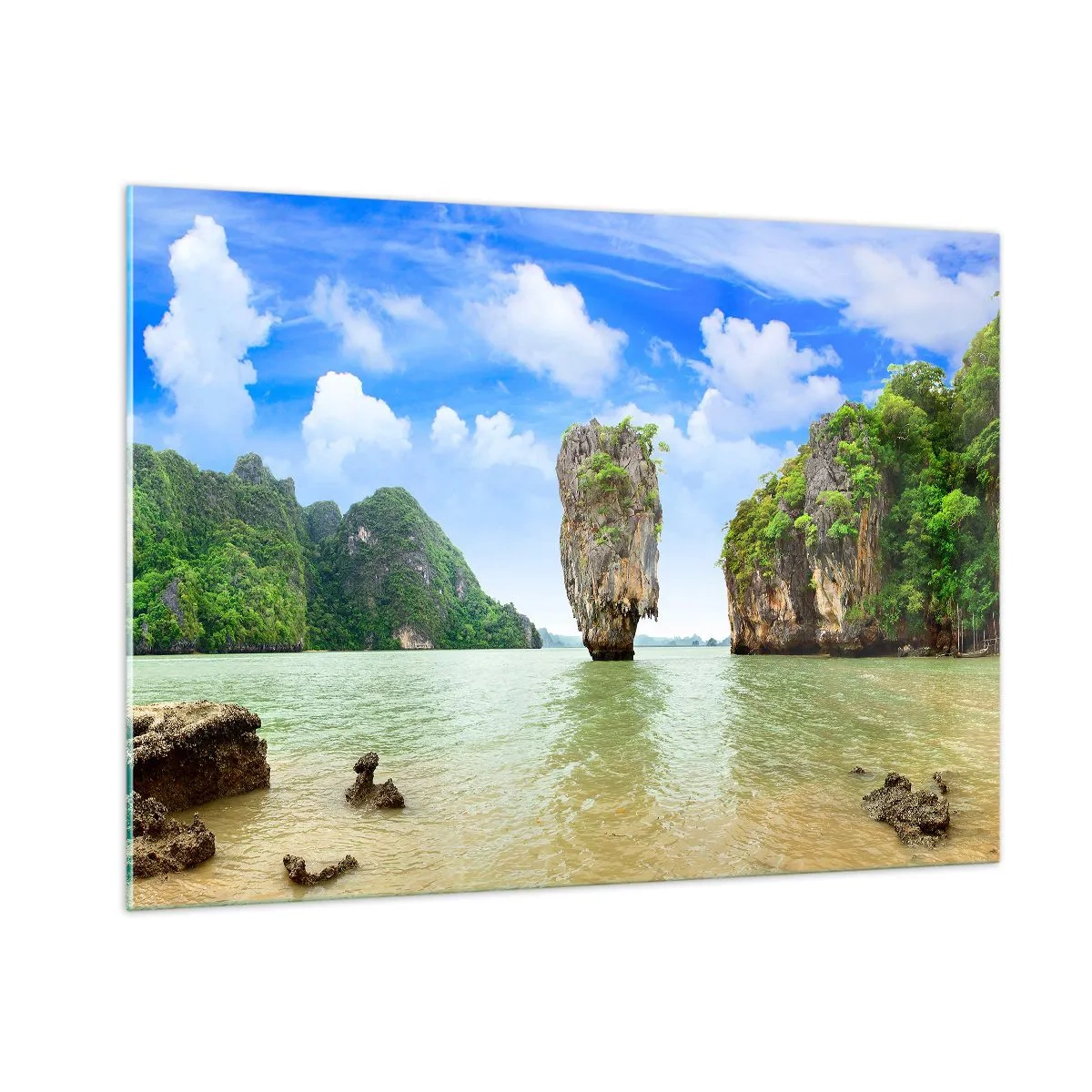 Glass picture - Rocky Oddities of Nature - 100x70 cm