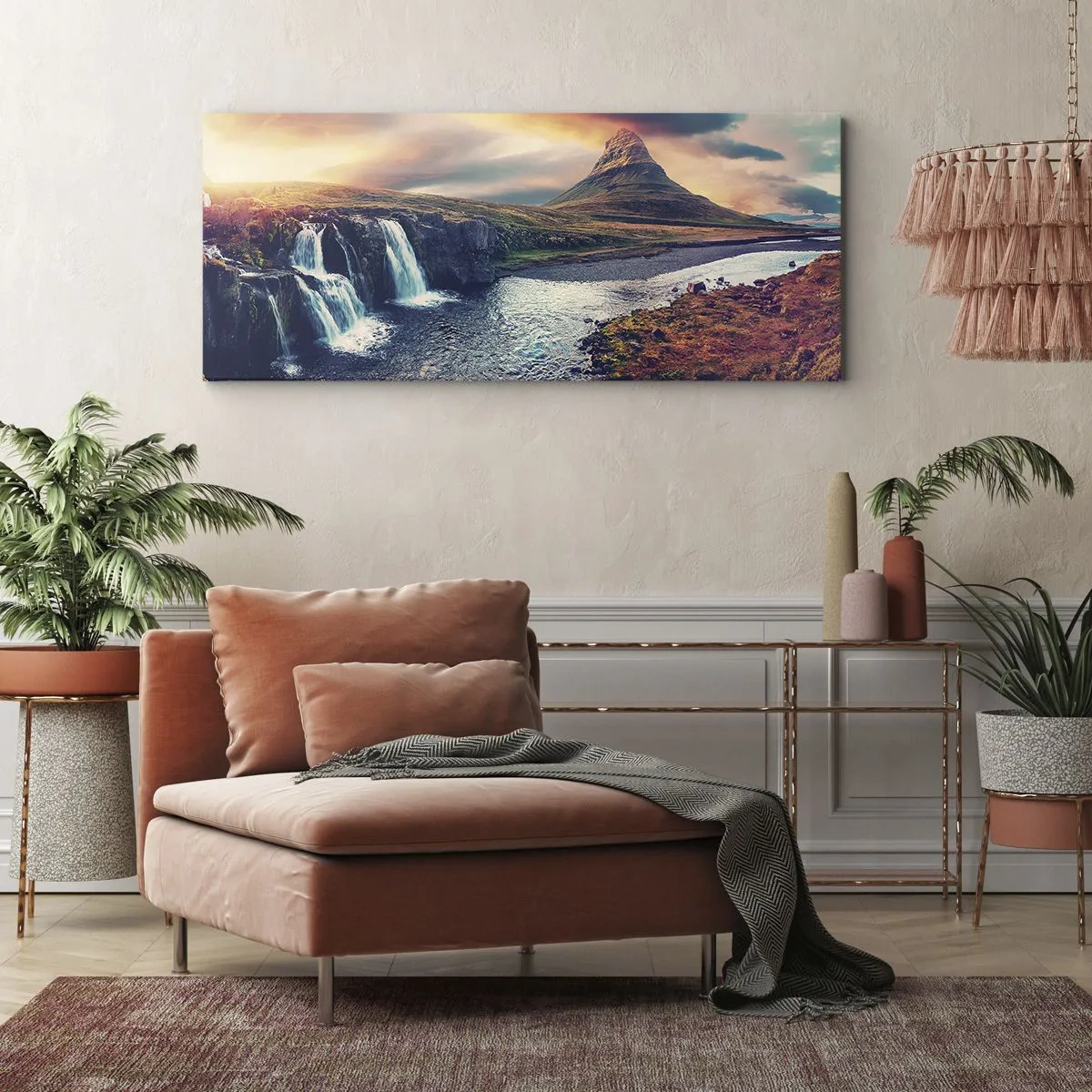 Canvas picture - In Majesty of Nature - 90x30 cm