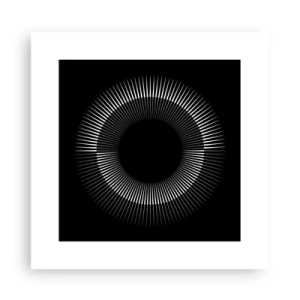 Poster - Black Sun - 30x30 cm