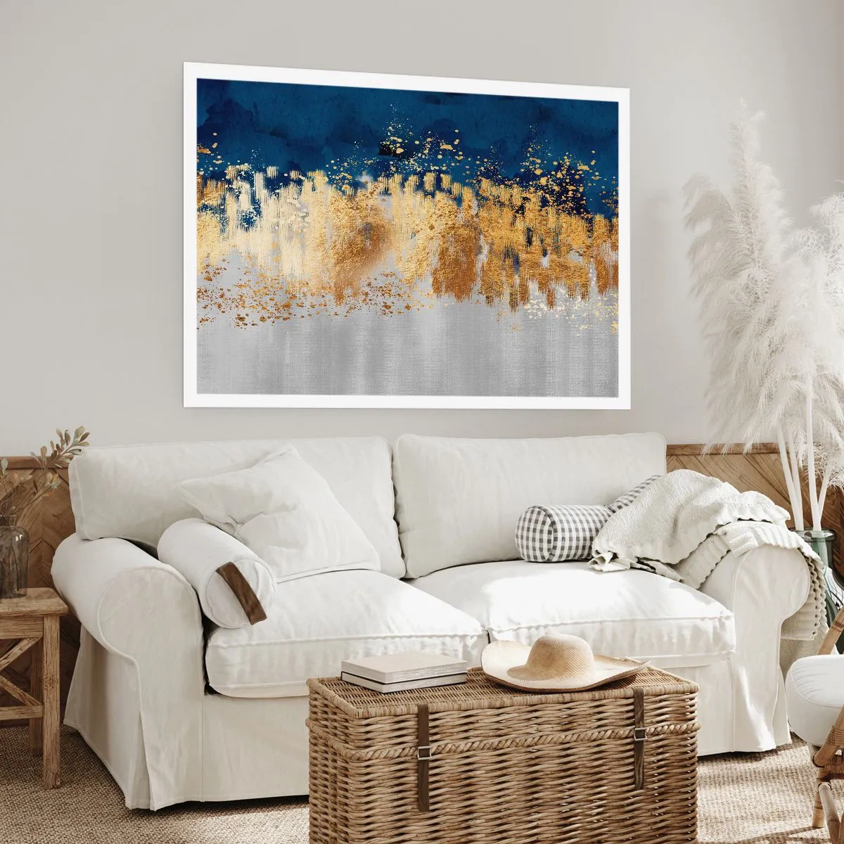 Poster - Modern Composition and Twinkle - 91x61 cm