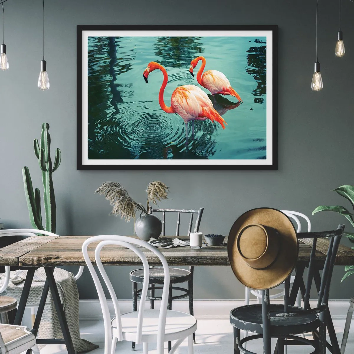 Poster in black frame - We Are En Vogue Now - 100x70 cm
