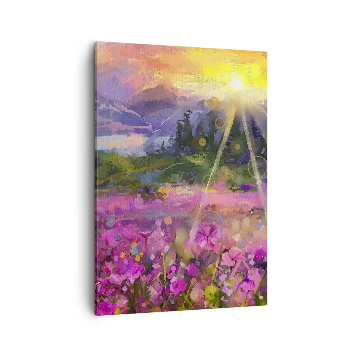 Canvas picture - In a Valley, Looked after by the Sun - 50x70 cm