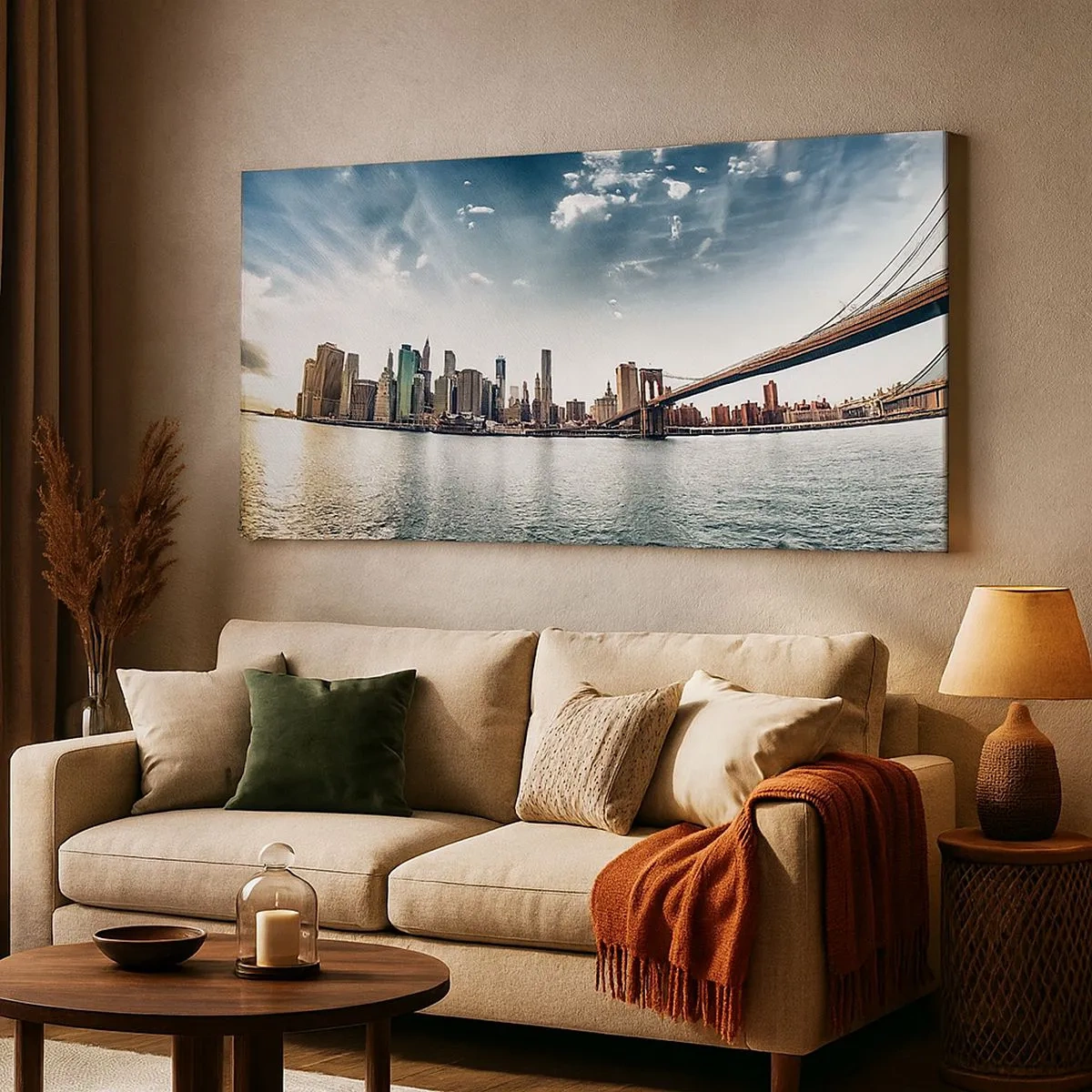 Canvas picture - Glass Island - 100x40 cm