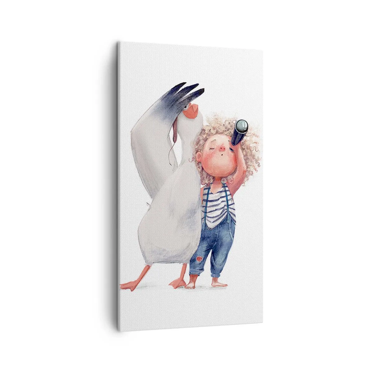 Canvas picture - Plan of a Great Journey - 45x80 cm