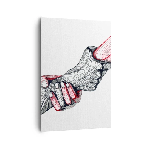 Canvas picture - You Are in Good Hands - 70x100 cm