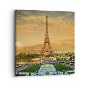 Canvas picture - Queen of Paris - 40x40 cm