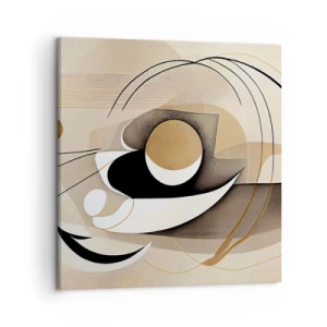 Canvas picture - Composition -the Heart of Things - 50x50 cm