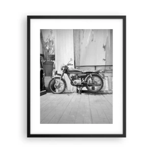 Poster in black frame - Classics above All - 40x50 cm