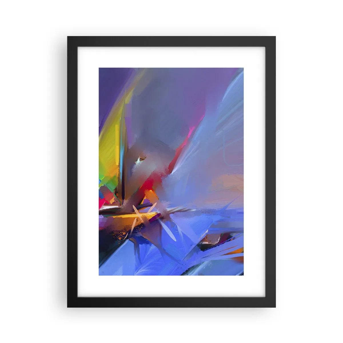 Poster in black frame - Flew like s Bird - 30x40 cm