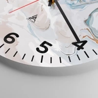 Clock face with numbers