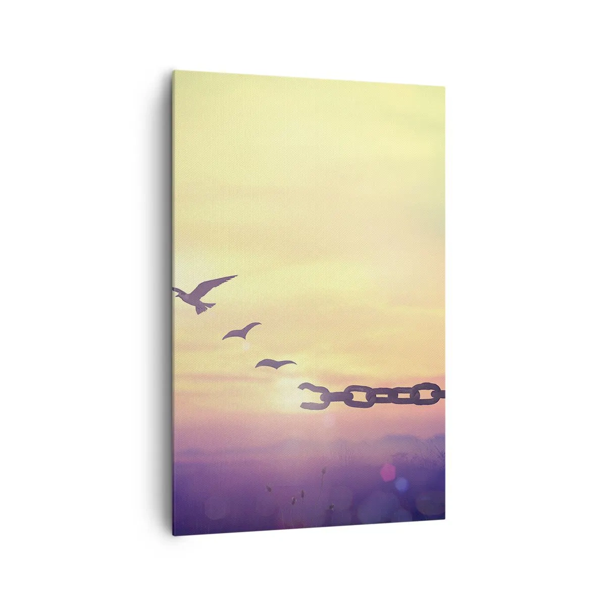 Canvas picture - Victory of Freedom - 80x120 cm