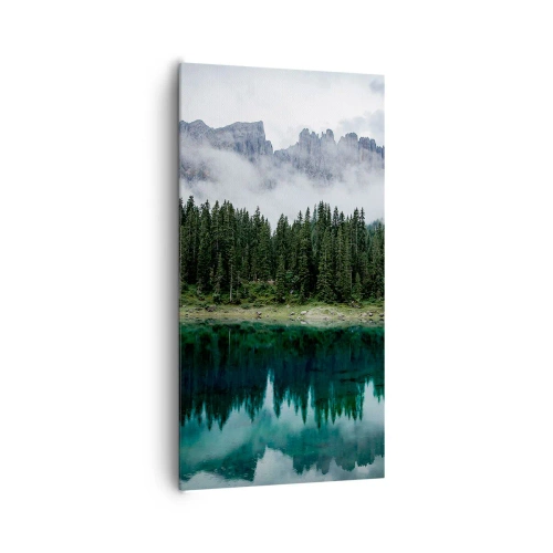 Canvas picture - Quiet Please, Let's Not Wake Up Still Waters - 65x120 cm